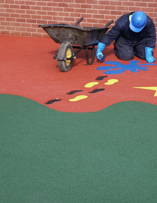 Wet Pour Rubber Crumb / Rubber Mulch