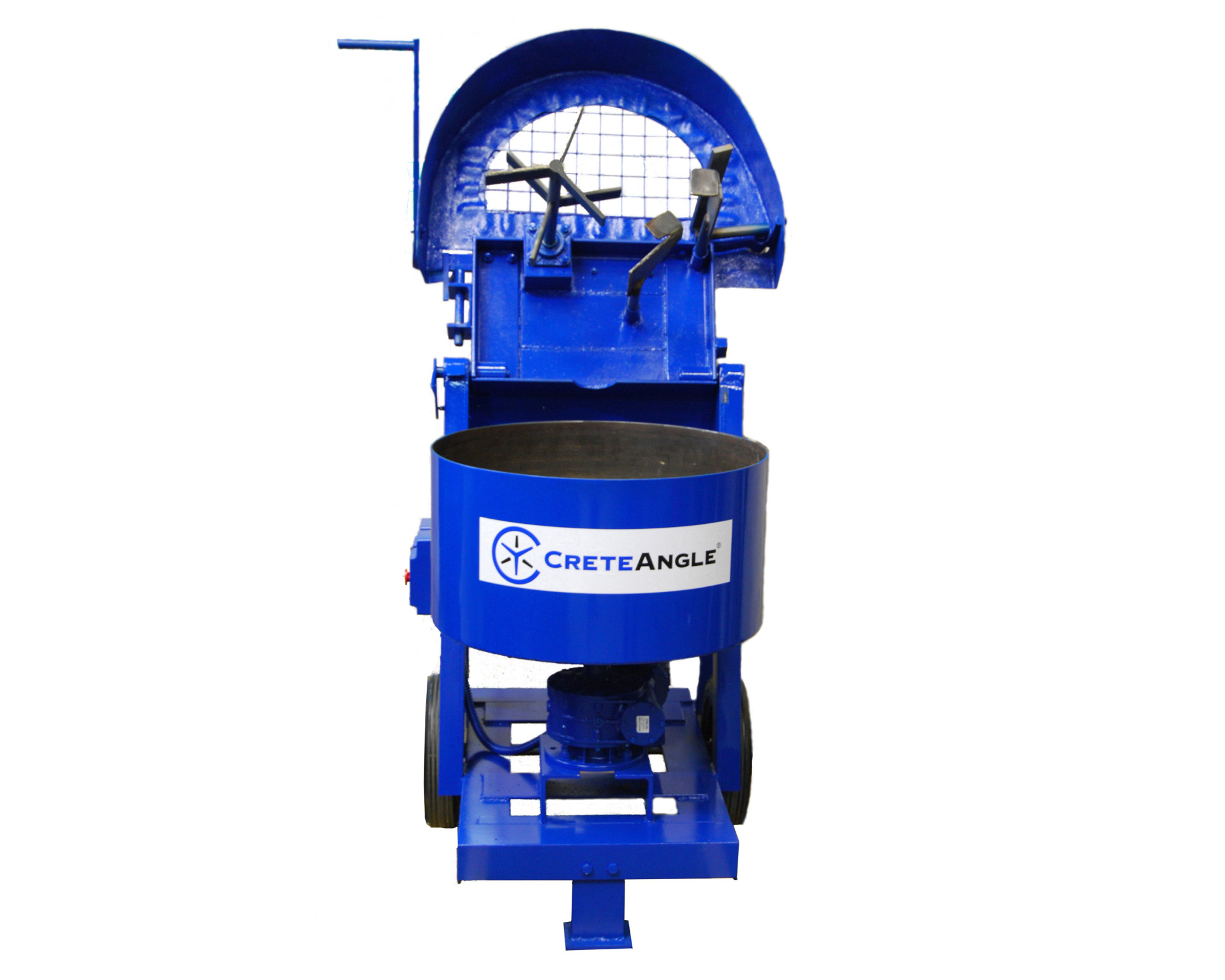 Model 'LE Standard Duty' Forced Action Pan Mixer CreteAngle Forced